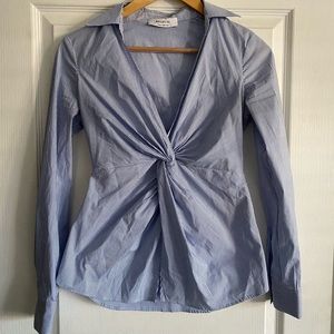 Bailey/44 striped long sleeve top